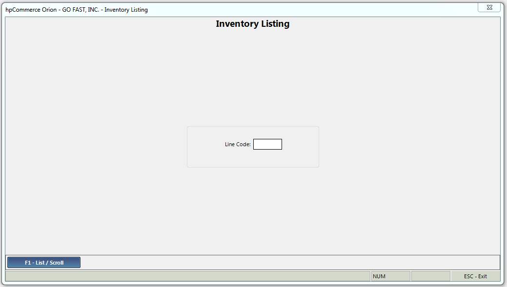 J - Inventory listing none selected screen.PNG